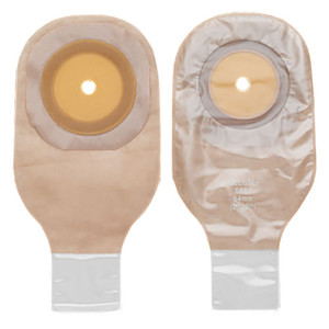OSTOMY PCH 1PC DRAIN CUT-TO-FIT UP TO 2 1/2IN W/FLEXTEND ULTRA CLEAR PREMIER (10/BX 24BX/CS) [HOL8651]