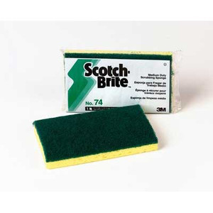 SPONGES SCRUBBING MEDIUM DUTY 4.6IN X 2.3IN SCOTCH BRITE (20/CS) [MCO20688]