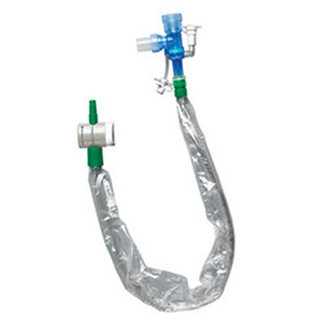KITS/TRAYS SUCTION TRACH CLOSED SYSTEM T-PIECE 24HR 14FR 22IN THUMB VALVE VENT KIMVENT (20/CS) [018-22059]