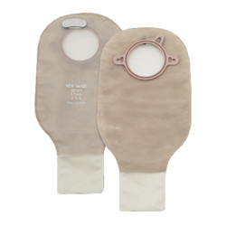 OSTOMY PCH 2PC DRAIN PRE-SIZED 2 3/4IN W/FILTER TRANS NEW IMAGE (10/BX 24BX/CS) [HOL18164]
