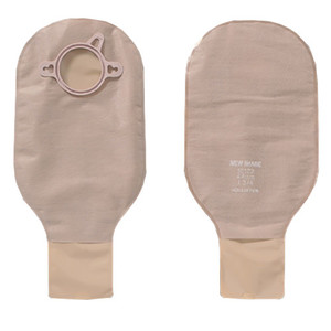 OSTOMY PCH 2PC DRAIN PRE-SIZED 1 3/4IN BEIGE LOCK 'N ROLL NEW IMAGE (10/BX 24BX/CS) [HOL18122]