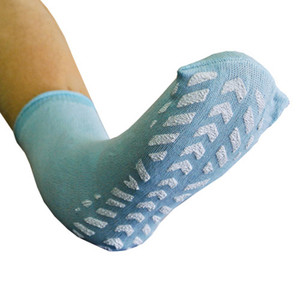 SLIPPERS TERRY TREADS W/O SOLE MD COMPLIANCE SOLN (48PR/CS) [600-SL06]