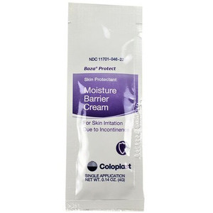 BARRIERS SKIN CREAM W/DIMETHICONE & ZINC 4GM PKT BAZA (300PKT/CS) [122-COI1873]