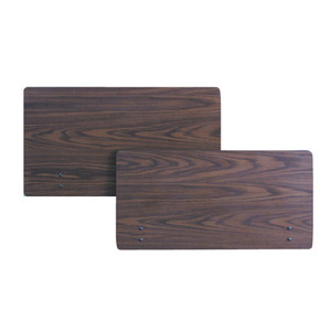 BEDS HEADBOARD & FOOTBOARD ONLY RECT WALNUT F/ 075-LBT7174 (PR/SET) [075-AB80600]
