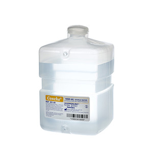 OXYGEN HUMIDIFICATION RESERVOIR BOTTLES WATER USP ST 1650ML W/O DEHP LF CONCHA (6/CS) [122-HUD38150]