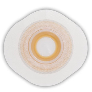 OSTOMY WAFER PRE-SIZED 1 3/4IN FLANGE & 5/8IN STOMA W/DURAHESIVE CONVEX-IT WHITE SUR-FIT NATURA (10/BX 12BX/CS) [CVT4131-78]
