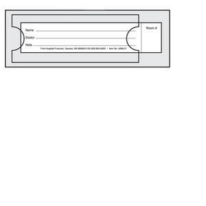 CHARTS DOCUMENT SPINE ID INSERT CARDS F/PEEL-N'STICK POCKETS F/1.5IN-4IN BINDER (100/RL) [251-4266F-01]