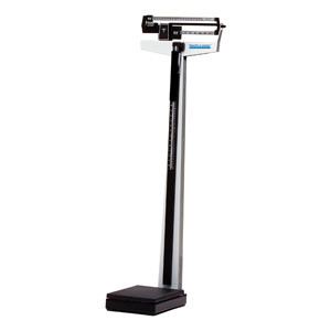 SCALES MECHANICAL BEAM PHYSICIAN W/HEIGHT ROD 390LB CAP (EA) [600-SPM]