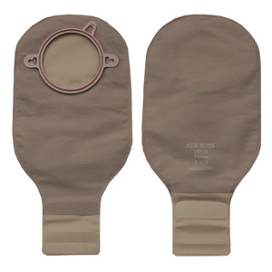 OSTOMY PCH 2PC DRAIN PRE-SIZED 2 1/4IN BEIGE LOCK 'N ROLL NEW IMAGE (10/BX 24BX/CS) [HOL18113]