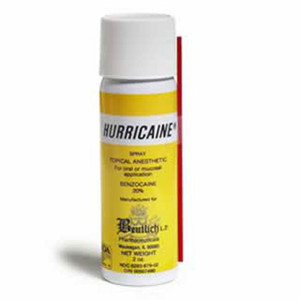 ORAL ANESTHETIC 2OZ SPRAY WILD CHERRY HURRICAINE (EA) [PH258]