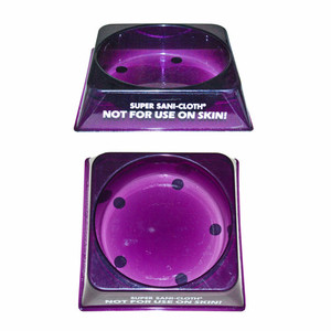 WIPES TUB ACCESSORIES CADDY F/COUNTER SURFACE DISINFECTANT SUPER SANI-CLOTH (EA) [600-SDWA-CADDY]