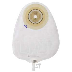 OSTOMY PCH 1PC DRAIN CUT-TO-FIT CONVEX 5/8IN-1 11/16IN W/TABS EXT WEAR MAXI TRANS ASSURA (10/BX 16BX/CS) [046-12433]