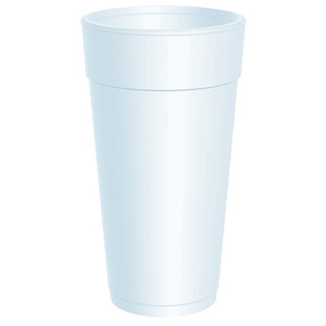 CUPS DRINKING FOAM DISP 24OZ WHITE WINCUP (20/SL 25SL/CS 500/CS) [500-FC24]