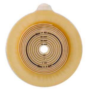 OSTOMY WAFER CUT-TO-FIT 3/8IN-2 1/4IN W/TABS BLUE ASSURA (5/BX 30BX/CS) [046-2833]