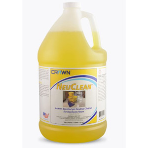 CLEANERS FLOOR NEUTRAL F/MOP OR FLOOR MACHINES NON-DULLING 64:1 DIL 1 GAL NEUCLEAN MADE USA (4GAL/CS) [500-ESF01-G4]