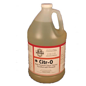 CLEANERS DEGREASER STAIN REMOVER DEODORIZER W/ PEROXIDE CITRUS 12-26:1 DIL 2.5 GAL CONTROLCHEM #16 MADE USA (2/CS) [600-ESCC16-G2.5]