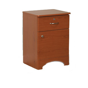 CABINET BEDSIDE 1 DOOR/1 DRAWER 21IN X 18IN 29.5IN OAK FINISH (EA) [500-BSC1-O]