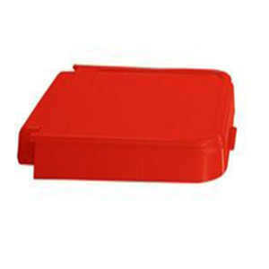 HAMPERS LID REPLACEMENT CRACK RESISTANT RED (EA) [500-HMLID-RED]