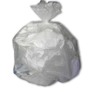 CANS TRASH LINERS 20-30 GAL CLEAR 30IN X 36IN LLD 0.45MIL MADE USA (250/CS) [500-36MC]