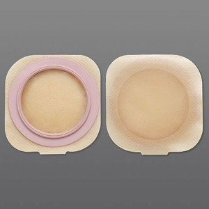 OSTOMY WAFER CUT-TO-FIT 1 3/4IN FLANGE & 1 1/4IN STOMA W/SOFTFLEX GREEN POUCHKINS (5/BX) [HOL3761]