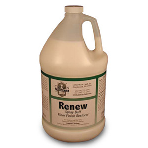 CLEANERS FLOOR FINISH RESTORER SPRAY BUFF RTU 1 GAL RENEW MADE USA (4GAL/CS) [500-FC05-G4]