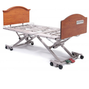 BEDS ADJ HT FULL-ELEC GRID DECK 600LB CAP EXPAND 76IN TO 80INH X 35IN TO 42INW ZENITH 9100 SLIDE W-I-D-E (EA) [075-ZZ99674]