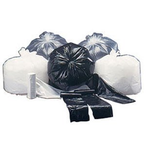 CANS TRASH LINERS 33 GAL BLACK 33IN X 39IN HI/LO BLEND 1.5MIL DEGRADE AWAY MADE USA (100/CS) [500-HL39XXDA]