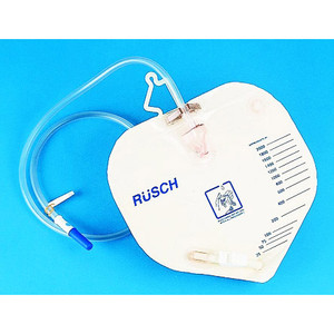 DRAINAGE BAGS W/ANTI-REFLUX CENTER-ENTRY DISP 2000ML W/O DEHP LF (20/CS) [088-390000]