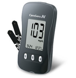 BLOOD GLUCOSE METERS CARESENS N (70/CS) [600-CCS-MTR]