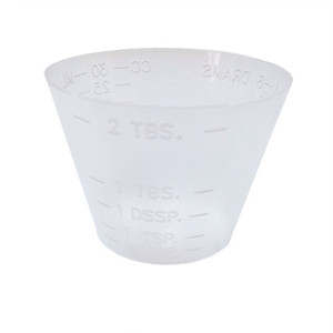 CUPS MEDICINE PLASTIC DISP 1OZ CLEAR W/O RIM PREMIUM W/O BPA DEHP COMPLIANCE SOLN (100/SL 50SL/CS 5000/CS) [500-MC5000D]