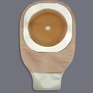 OSTOMY PCH 1PC DRAIN CUT-TO-FIT UP TO 2 1/2IN MINI BEIGE PREMIER (10/BX 24BX/CS) [HOL8641]