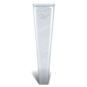 OSTOMY IRRIG SLEEVE 1 3/4IN W/CLOSURE TRANS VISI-FLOW (5/BX 14BX/CS) [CVT4019-12]