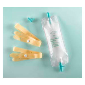 LEG BAGS FABRIC STRAPS ANTI-REFLUX VALVE FLIP-FLO LF 19OZ 562ML BONUS 4 PACK DISPOZ-A-BAG (4/BX 12BX/CS) [BU150419]