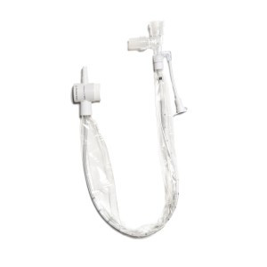 KITS/TRAYS SUCTION TRACH CLOSED SYSTEM DUAL ELBOW 24HR 12FR 21.3IN KIMVENT (20/CS) [018-2160]