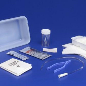 KITS/TRAYS URETHRAL CATHETERS DISP ST PVC NITRILE 2GLV LF 14-16FR 16IN DOVER (20/CS) [150-3141]