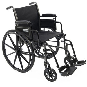 WHEELCHAIR 16IN DET DESK ARMS F/R HEMI-ADJ 300LB CAP LIGHT WEIGHT K3 (EA) [500-WCL16DF]