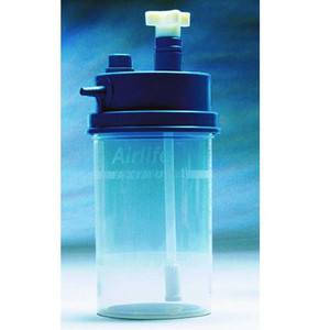 OXYGEN HUMIDIFICATION RESERVOIR BOTTLES EMPTY 6PSI 12LPM 370ML DISP LF AIRLIFE (50/CS) [304-002006]