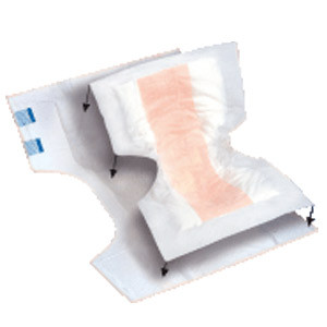 PADS INSERT SHAPED MOD ABS DISP LF 13.5IN X 21.5IN WHITE TRANQUILITY MADE USA (12/PK 10PK/CS) [149-3096]