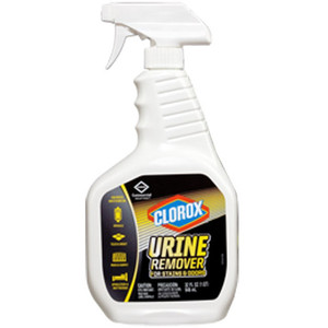 CLEANERS DISINFECTANT SPRAY URINE REMOVER 32OZ FRUITY FLORAL SCENT (9/CS) [CLO31036]
