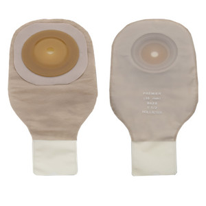 OSTOMY PCH 1PC DRAIN PRE-SIZED 1 1/4IN W/FLEXTEND LOCK 'N ROLL TRANS PREMIER (10/BX) [HOL8538]
