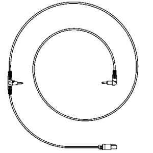 OXYGEN VENTILATOR CIRCUIT TEMPERATURE PROBE F/MR850 1.8M 72IN (EA) [437-900MR861]
