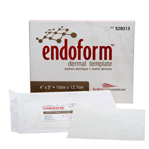 DRESSINGS COLLAGEN DERMAL TEMPLATE FENESTRATED 2IN X 2IN ENDOFORM (10/BX) [HOL529312]