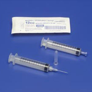 SYRINGES ONLY DISP ST LUER LOCK TIP 12CC MONOJECT (80/BX 6BX/CS) [150-200777]