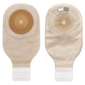 *DISC* OSTOMY PCH 1PC DRAIN CUT-TO-FIT CONVEX UP TO 2IN W/FILTER TRANS PREMIER (5/BX 24BX/CS) [HOL85811]