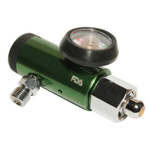 OXYGEN TANK CYLINDER REGULATORS METERS CGA 540 0-4 LPM PEDIATRIC (EA) [500-HREG-P]