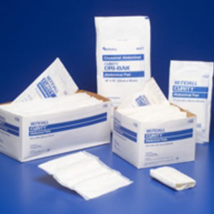 DRESSINGS ABD PADS ST 8IN X 7.5IN DERMACEA (18/BX 12BX/CS) [150-7197D]