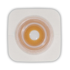 OSTOMY WAFER MOLDABLE 2 3/4IN FLANGE & 1 3/4IN-2 1/4IN STOMA W/DURAHESIVE FLEX COLLAR WHITE NATURA (10/BX 10BX/CS) [CVT4134-20]