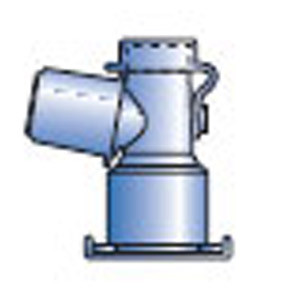 TRACHEOSTOMY TUBE CONNECTOR DUAL AXIS SWIVEL ANGLED NS 15MM (50/CS) [168-525150]