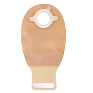 OSTOMY PCH 2PC DRAIN PRE-SIZED 1 3/4IN W/INVISICLOSE FILTER TRANS NATURA + (10/BX 14BX/CS) [CVT4164-16]