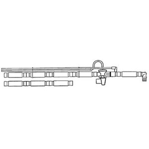 OXYGEN VENTILATOR CIRCUIT ADULT SINGLE LIMB PORTABLE 36HS AIRLIFE (15/CS) [304-003760]